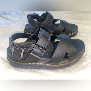 Dr. Martens Voss platform sandal black GUC SIZE 8 women’s